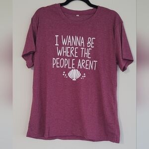 Little Mermaid Inspired Shirt, Size Large, New Without Tags